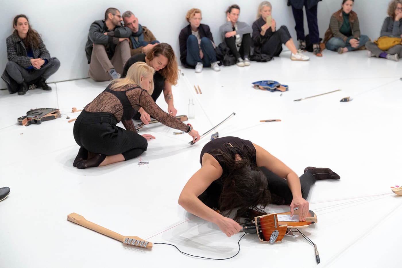 Naama Tsabar. Melody of Certain Damage (Opus 3), The Center for Contemporary Art, Tel Aviv, 2018