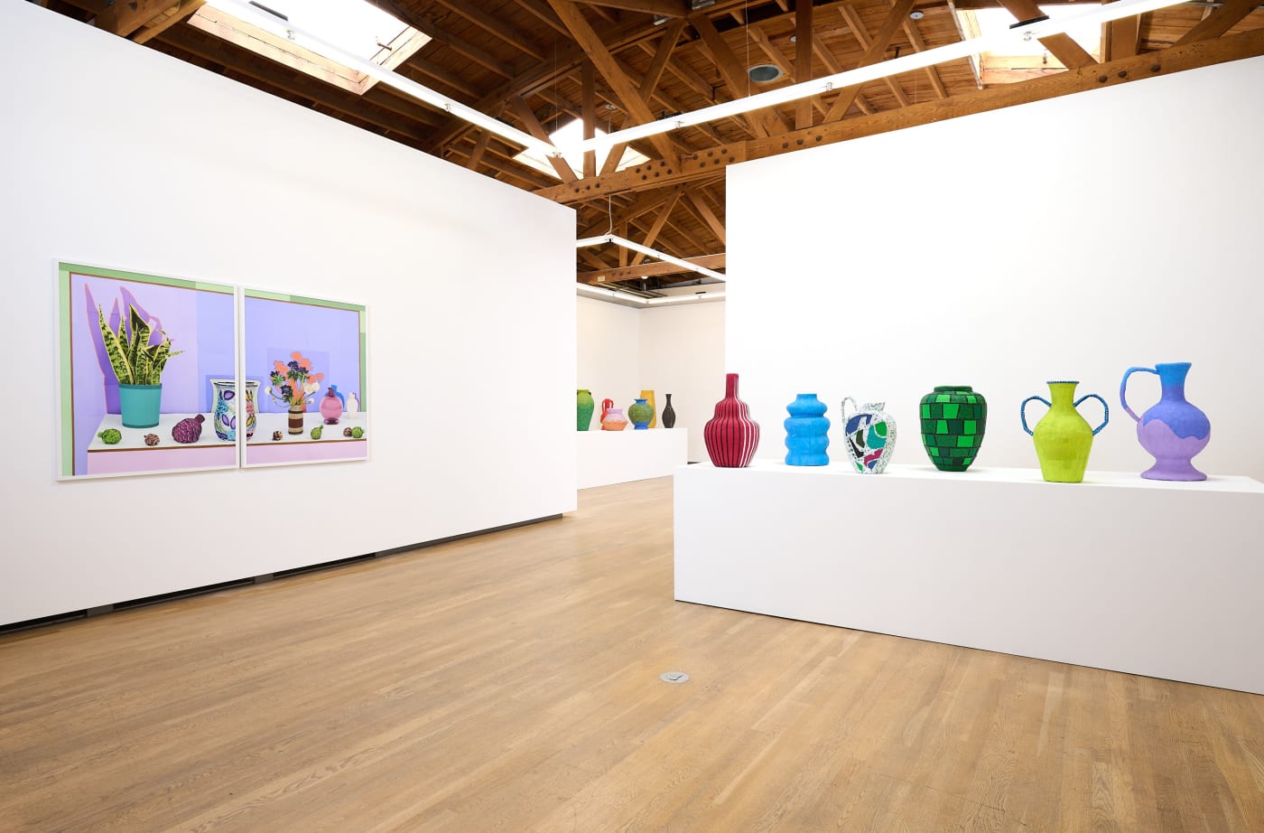 Daniel Gordon: Orange Sunset With Flowers, Fruit, and Vessels, April 20, 2024 – May 25, 2024, Nazarian / Curcio, Los Angeles.