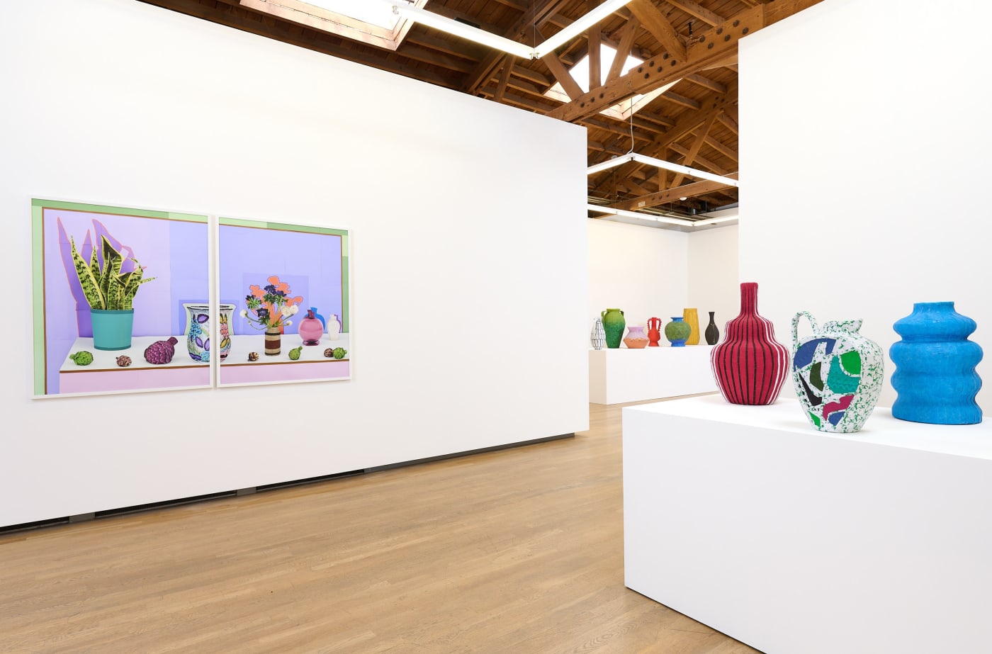 Daniel Gordon: Orange Sunset With Flowers, Fruit, and Vessels, April 20, 2024 – May 25, 2024, Nazarian / Curcio, Los Angeles.