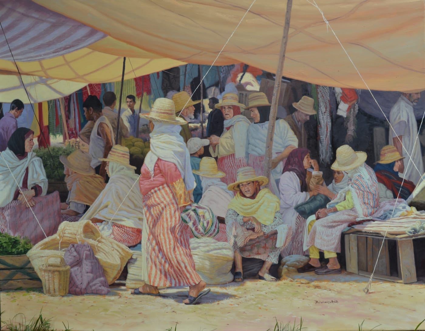 Abdelaziz Charkaoui, Se mettre à l'ombre, 2015