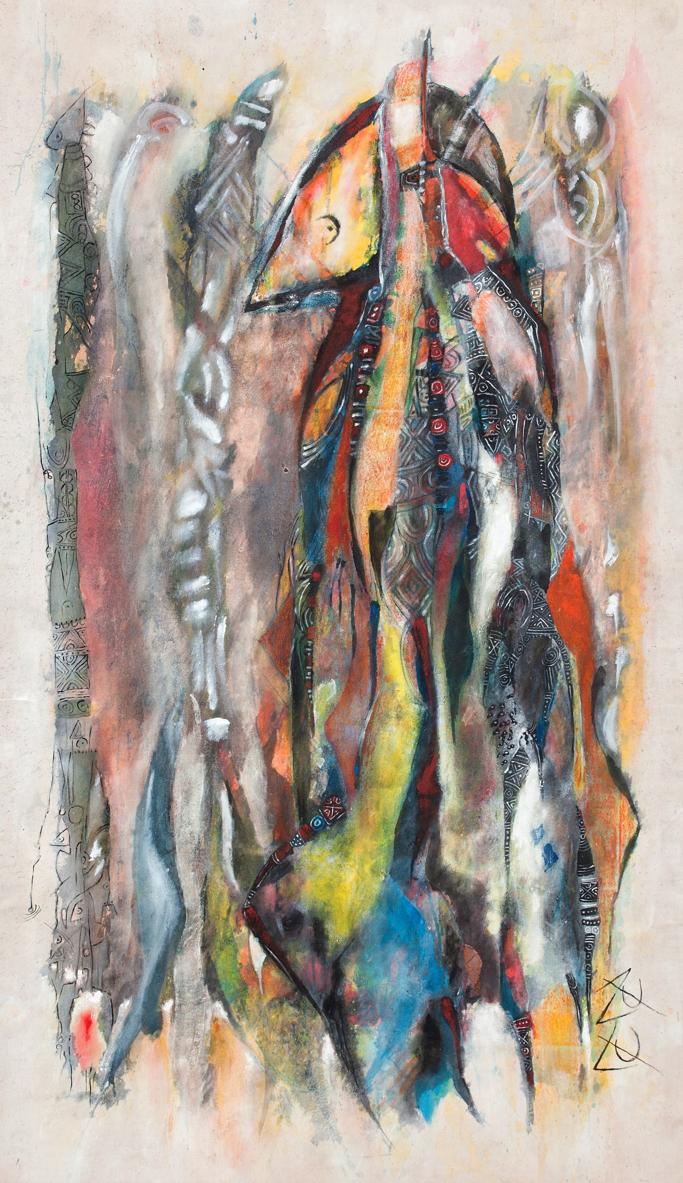 Zulu Mbaye, Sans Titre