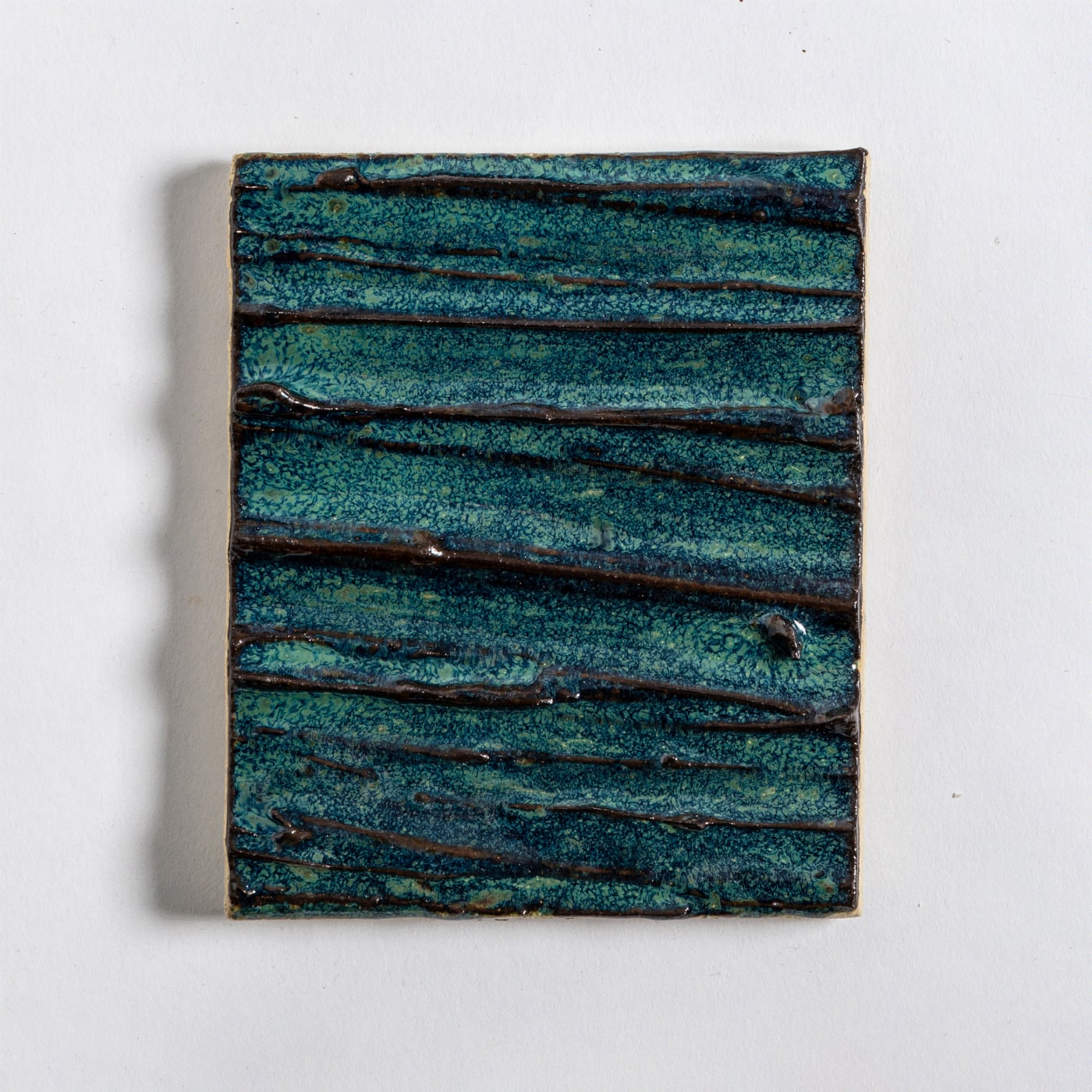 Design: Striated Glaze: Aqua