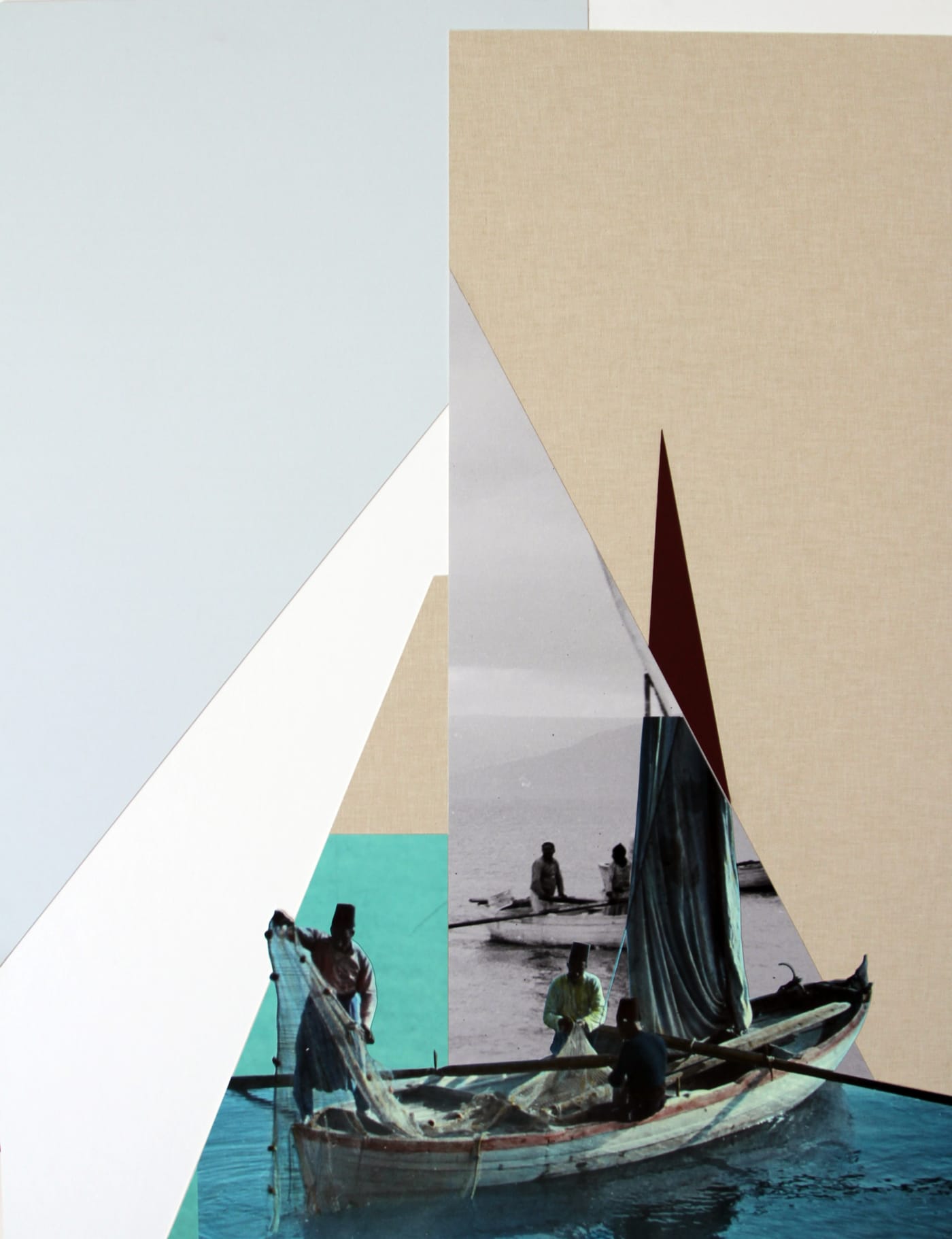 Tiberius 1# C-Print Archival Photography Collage on fine art paper. 105 x 80 2017