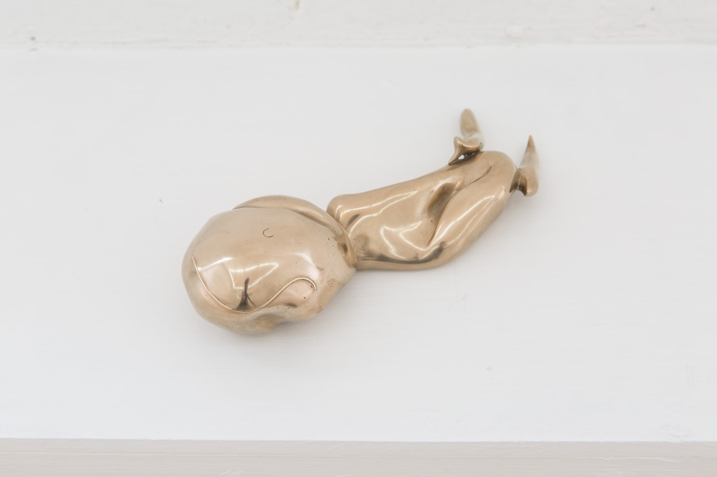 David Musgrave Peripheral figure, 2014 Bronze 22 x 8 x 6cm