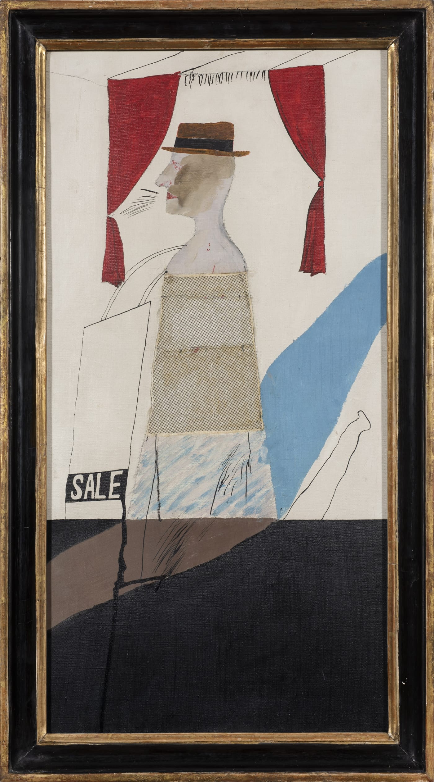 David Hockney The Salesman 1963