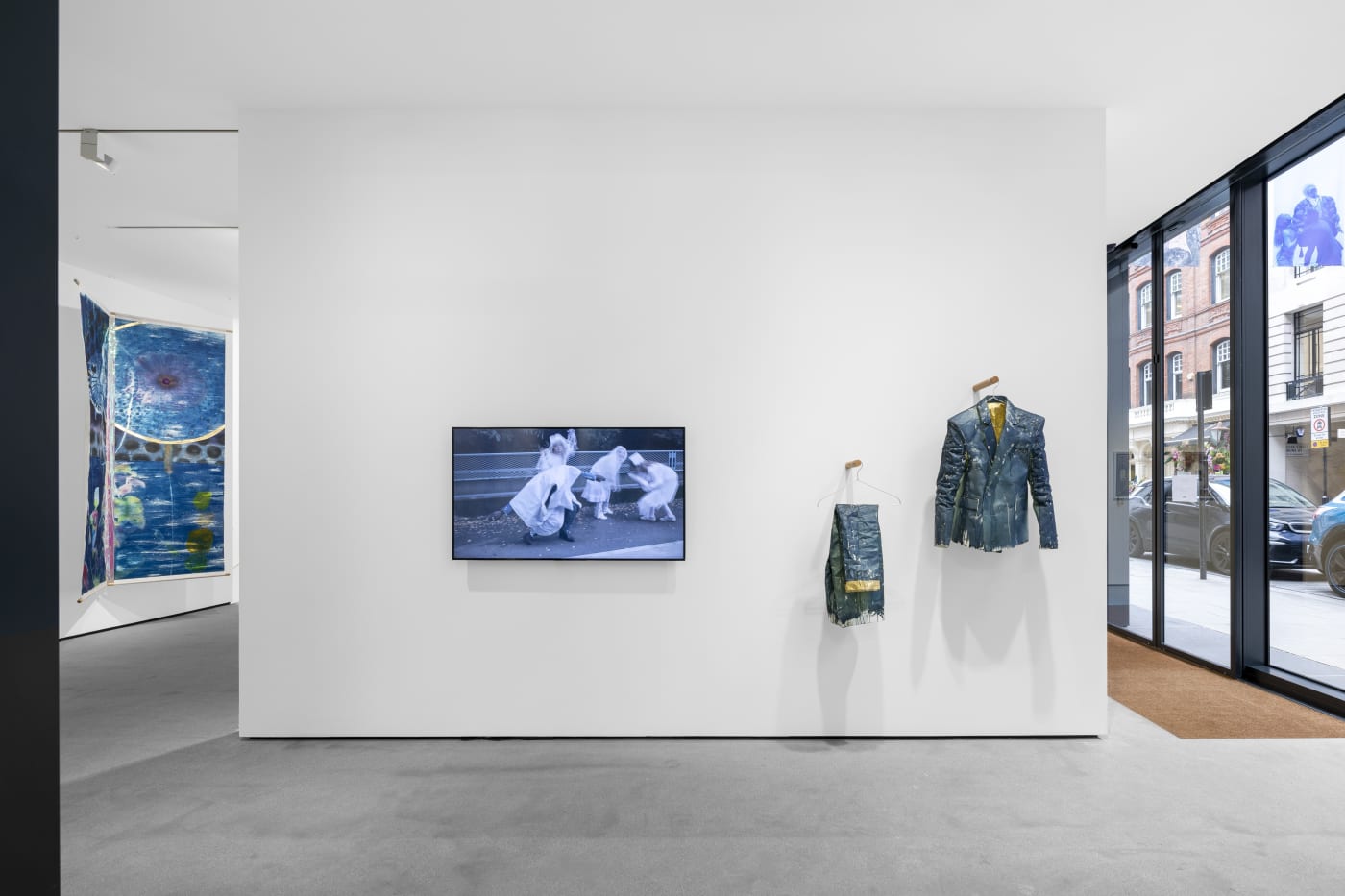 'Polymythologies' installation image featuring Ivan Forde's work