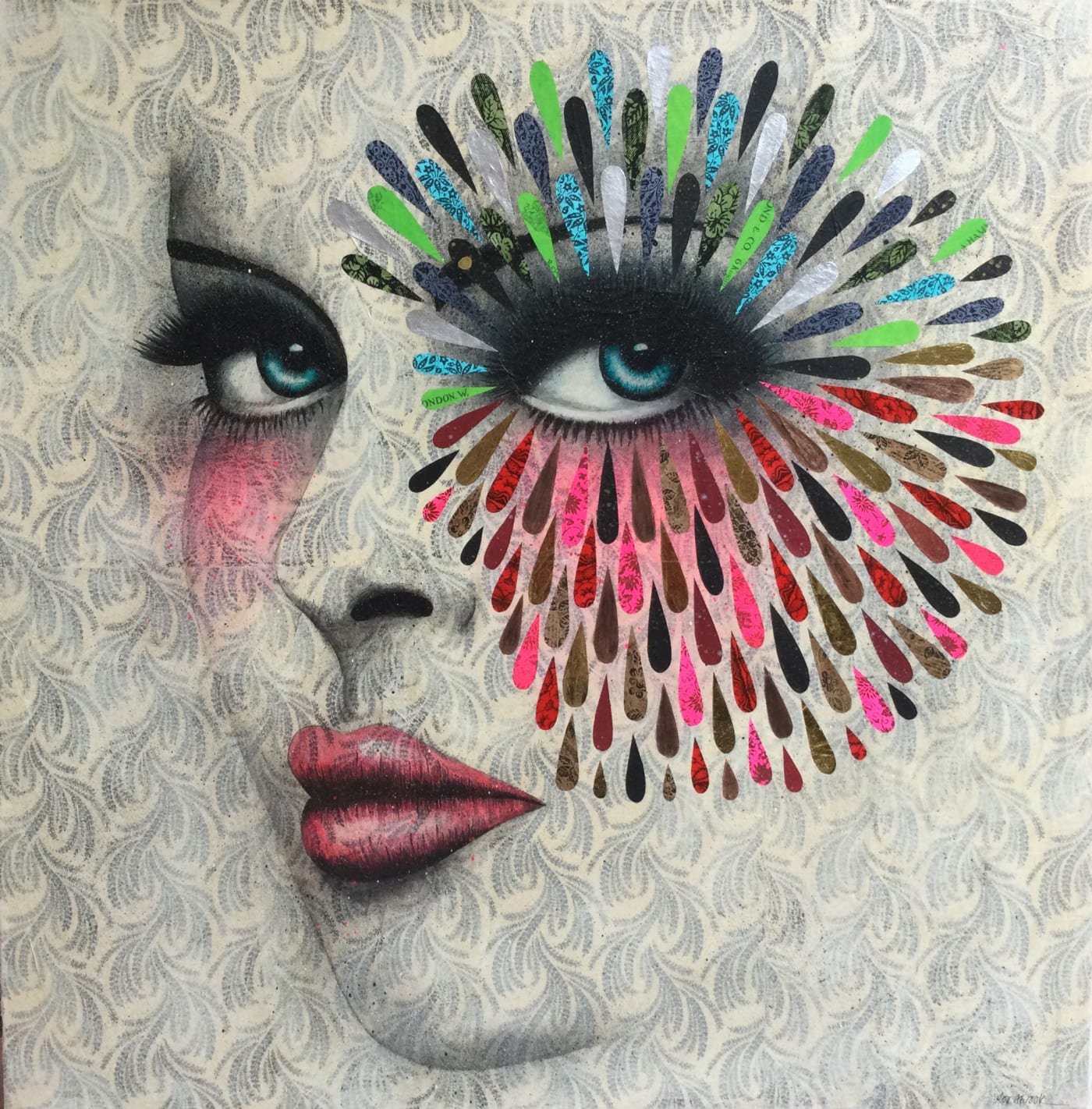 ‘Rainbow in her eyes’