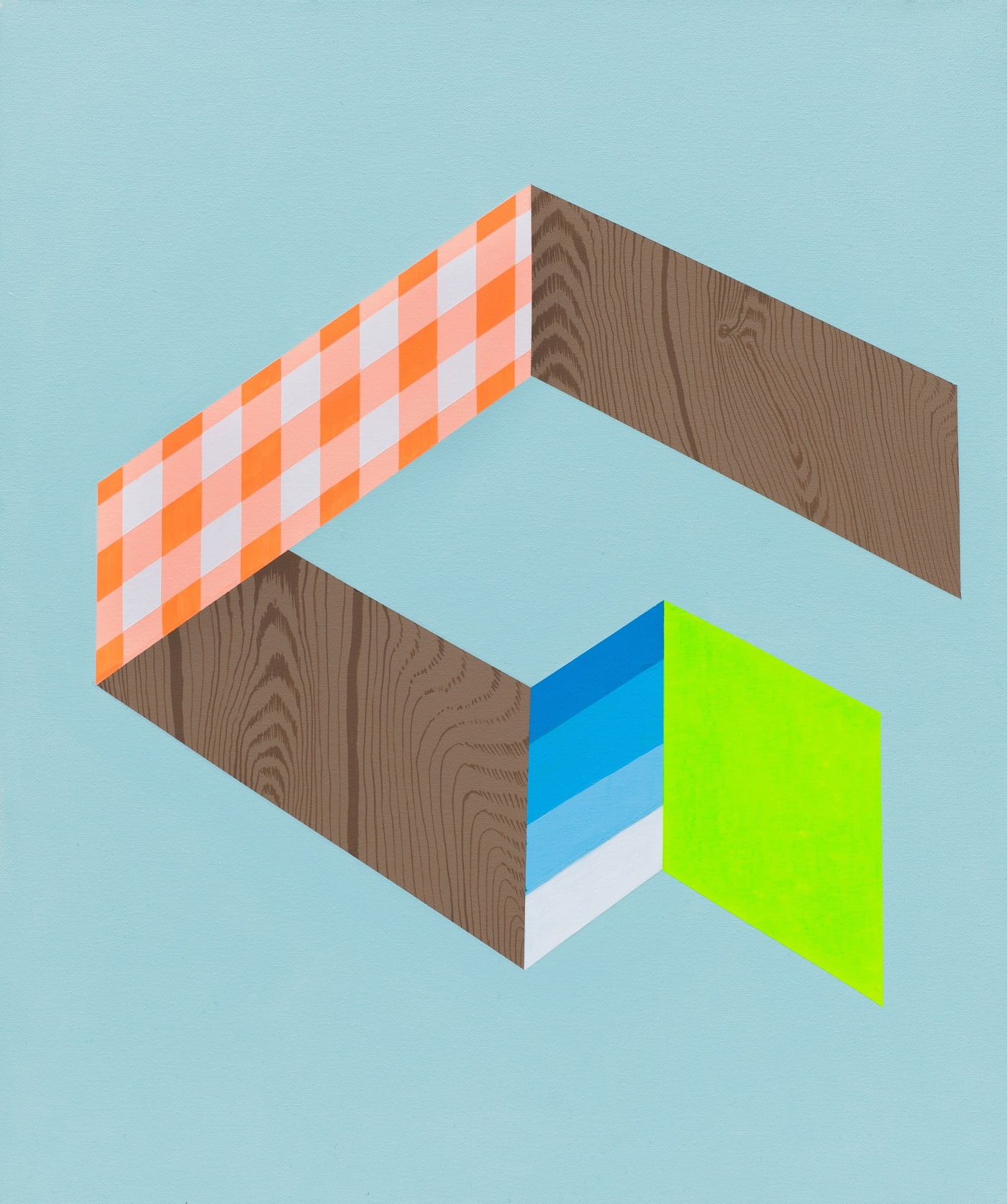 James Kudo Sem título, 2014 acrílica sobre tela 60 x 50 cm
