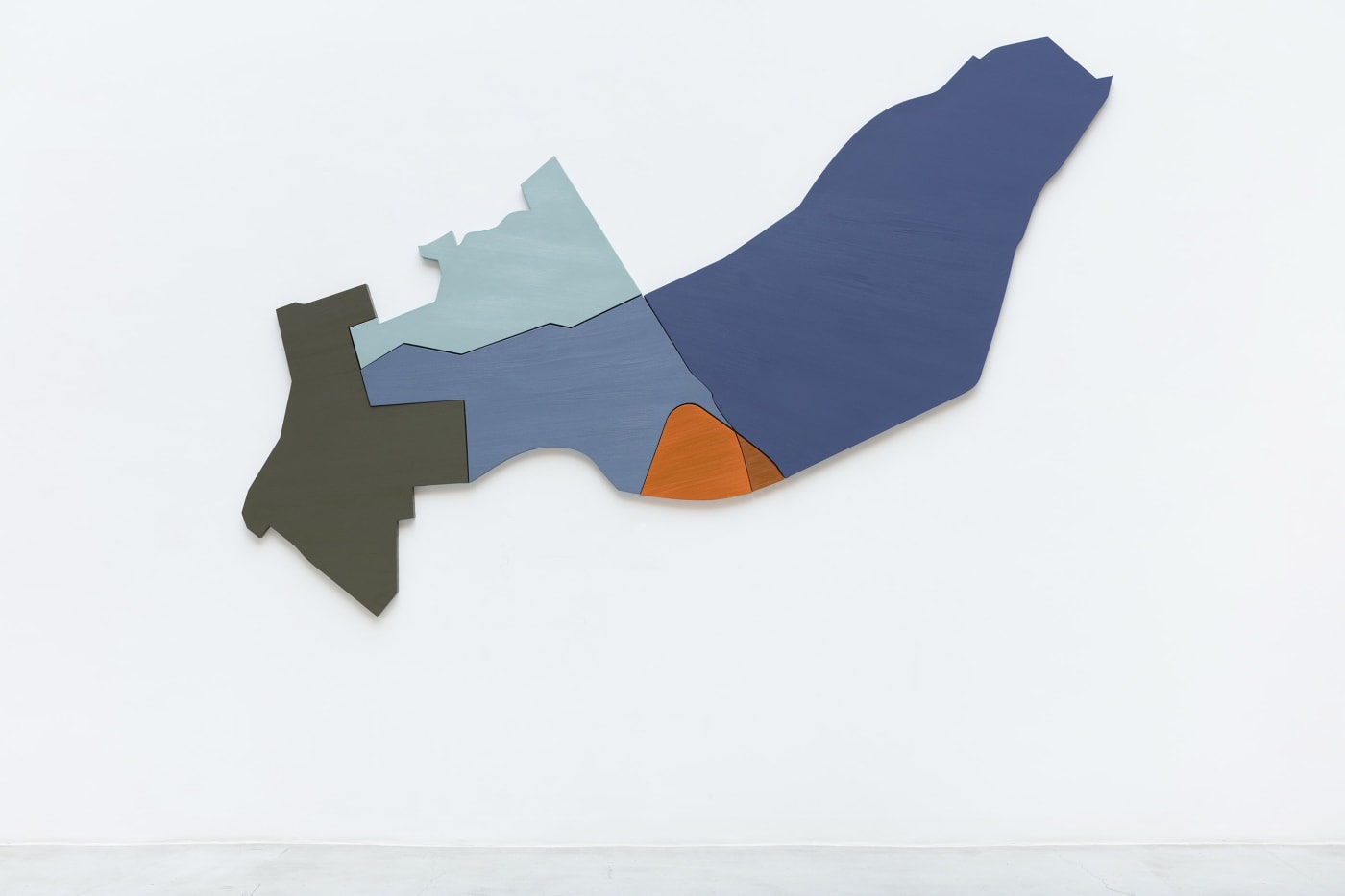 Felipe Cama 20120512, 2017 óleo sobre tela 197 x 298 cm