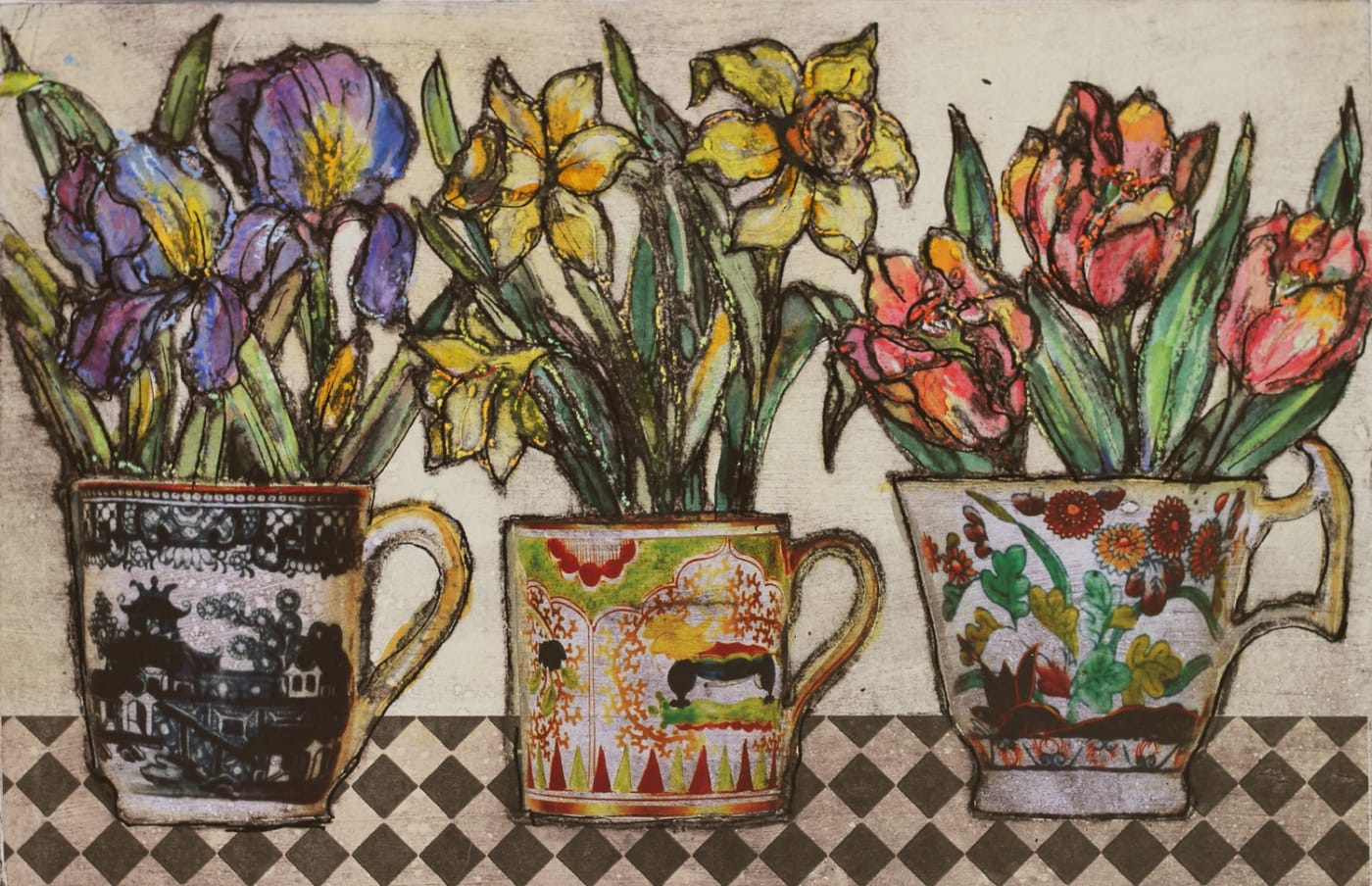 Vicky Oldfield, Three Cups, 2020