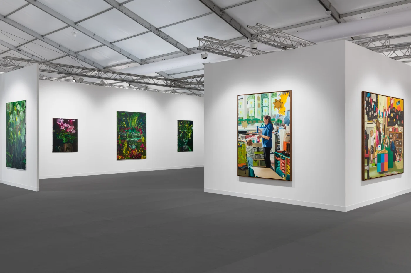 Frieze London Caroline Walker and Clare Woods