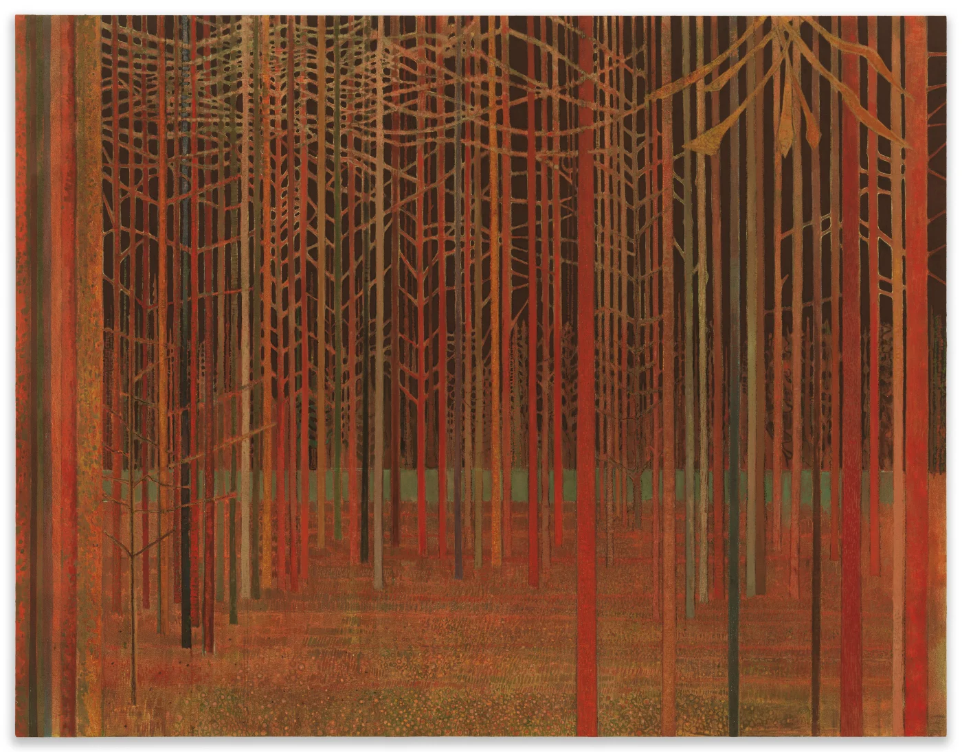 Sky Glabush: The letters of this alphabet were trees New York