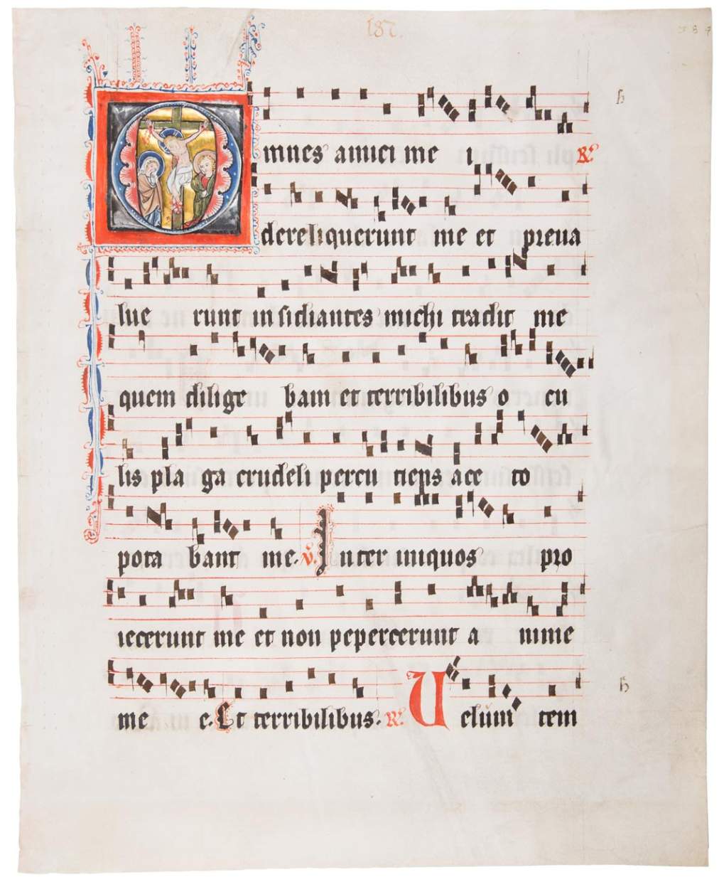 Sadness and Salvation: Crucifixion from an Antiphonal
