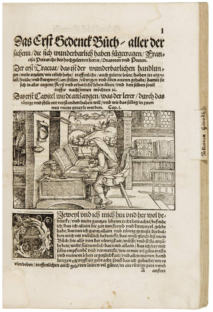 Fine Humanist Sammelband of Boccaccio, Petrarch and Apuleius
