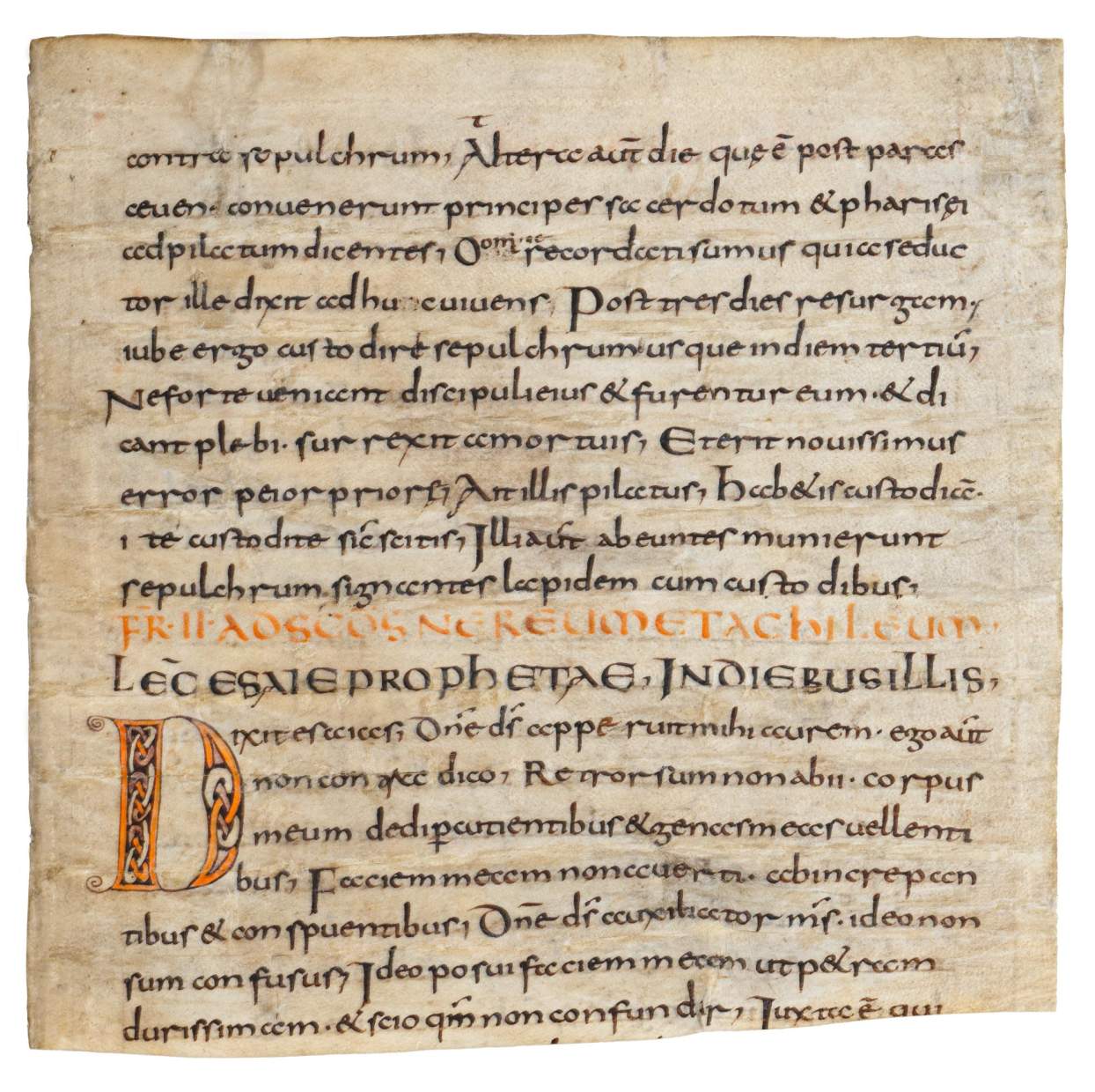 From the Dawn of Christianity - Substantial fragments from an exceptionally early Lectionary