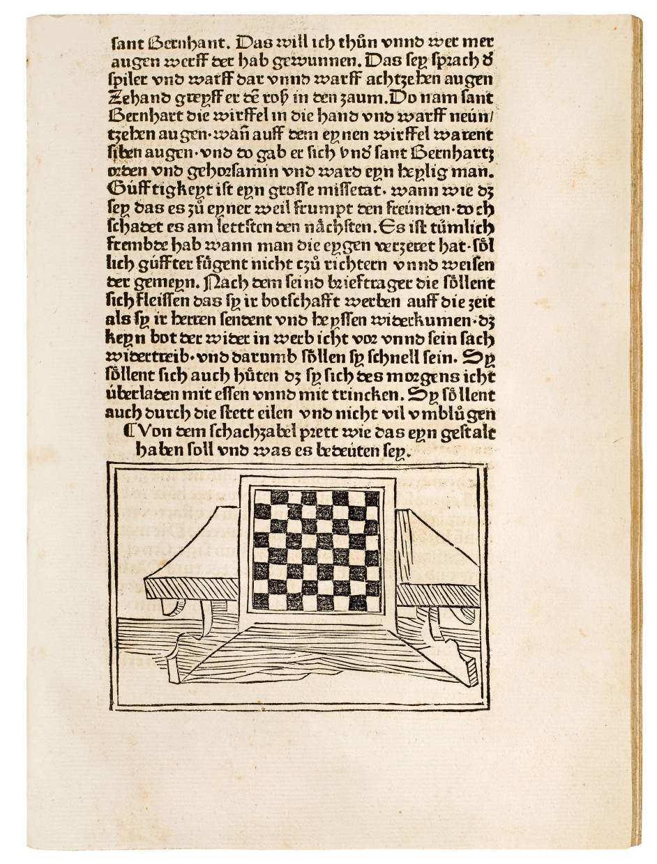 The First Printed Book on Chess