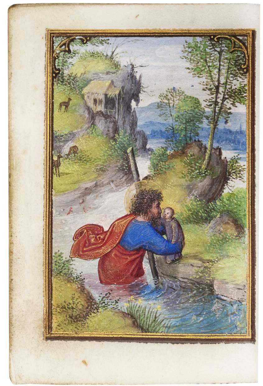 Miniature Book of Hours, use of Rome, in Latin