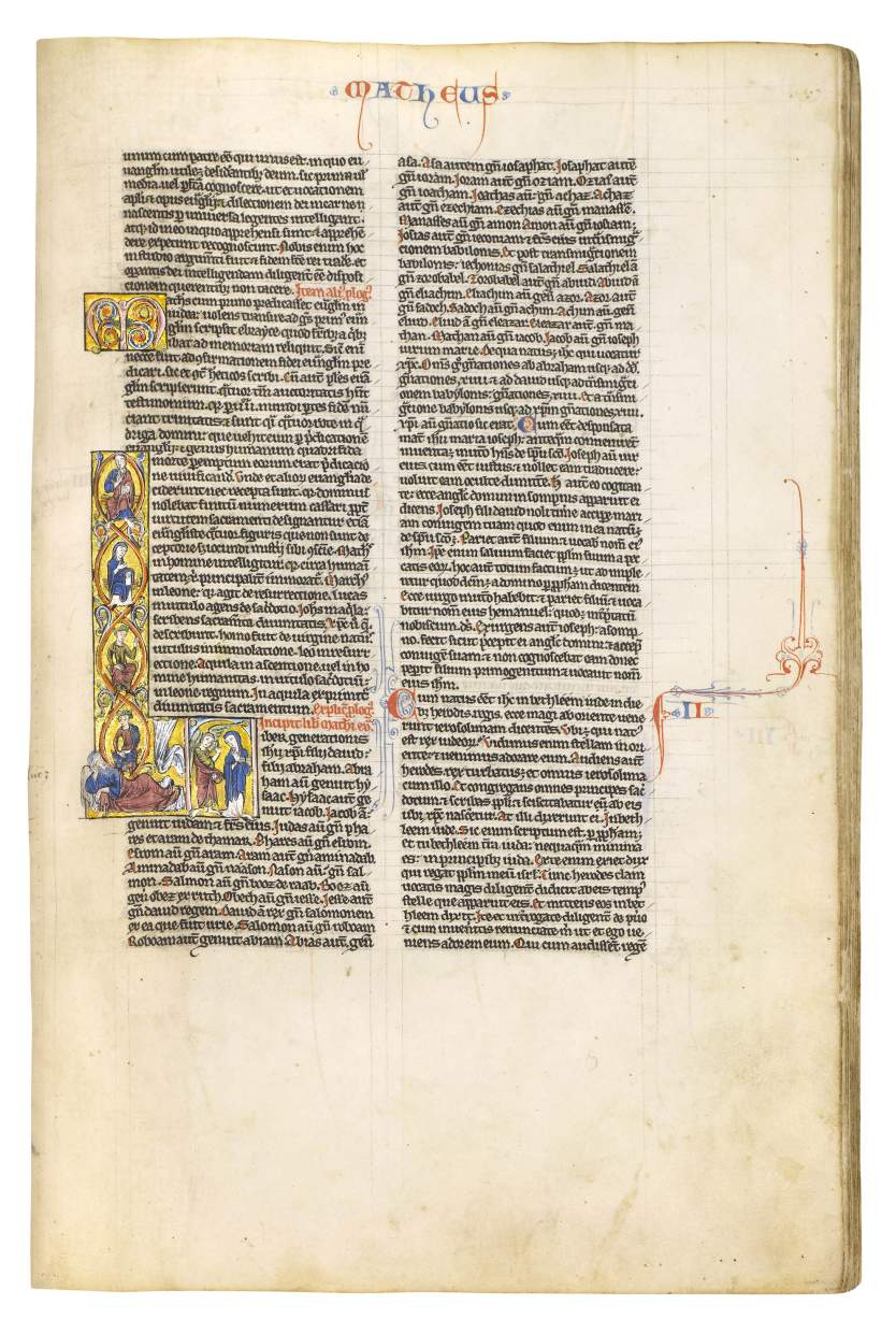 An exceptional Commission: A complete Latin Bible with an intriguing Illustration Cycle