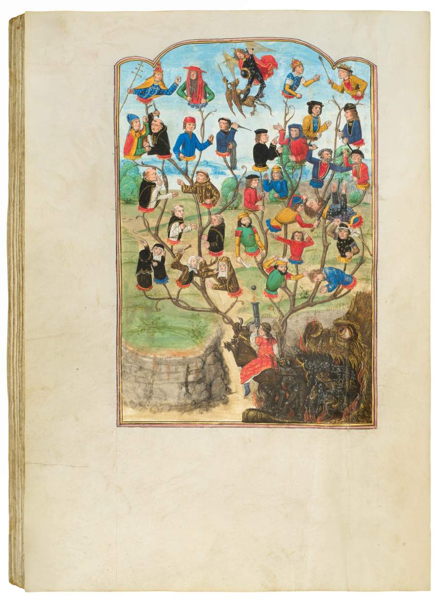 Chivalric Treatise of Europe with 63 Coats of Arms