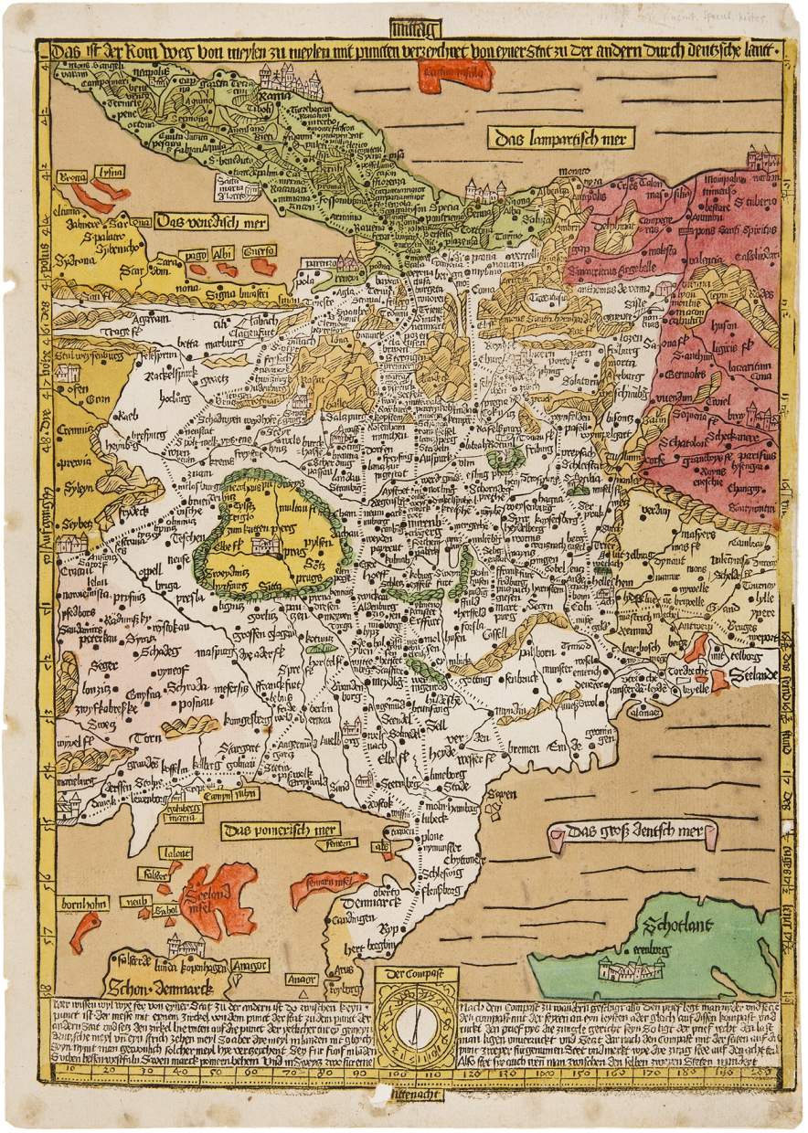 The Road to Rome: Rom Weg Map