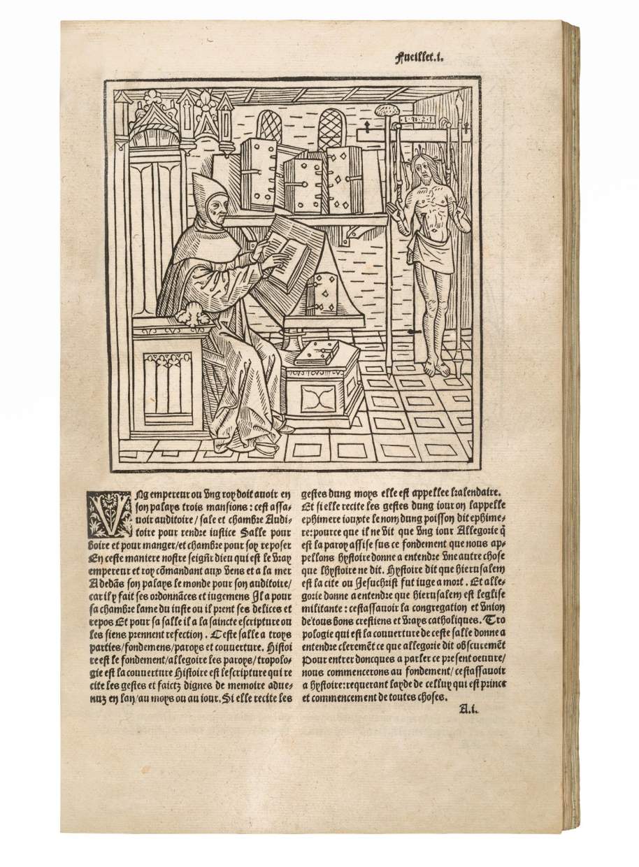 Bible historiale – Le Premier volume de la bible en francoiz