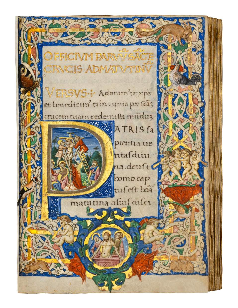 Playing among white Vines: The Rosenberg Book of Hours