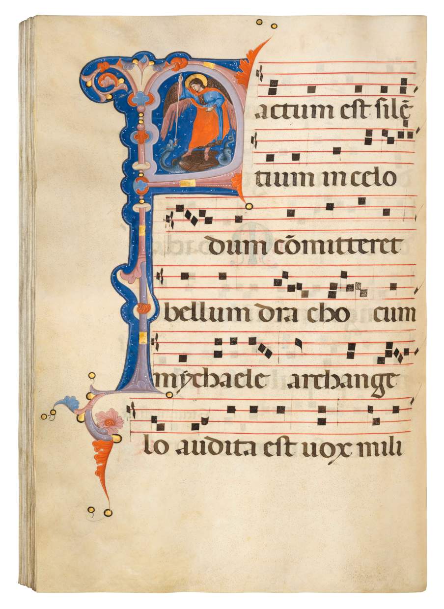 Inspired by Giotto: An Antiphonary made by the Master of Santa Cecilia