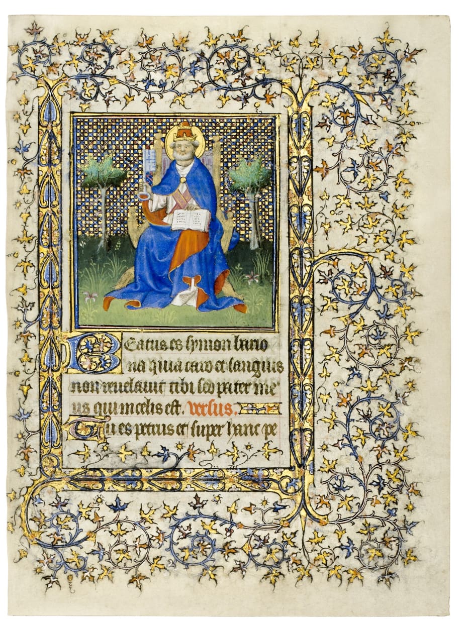 St. Peter with key and tiara
