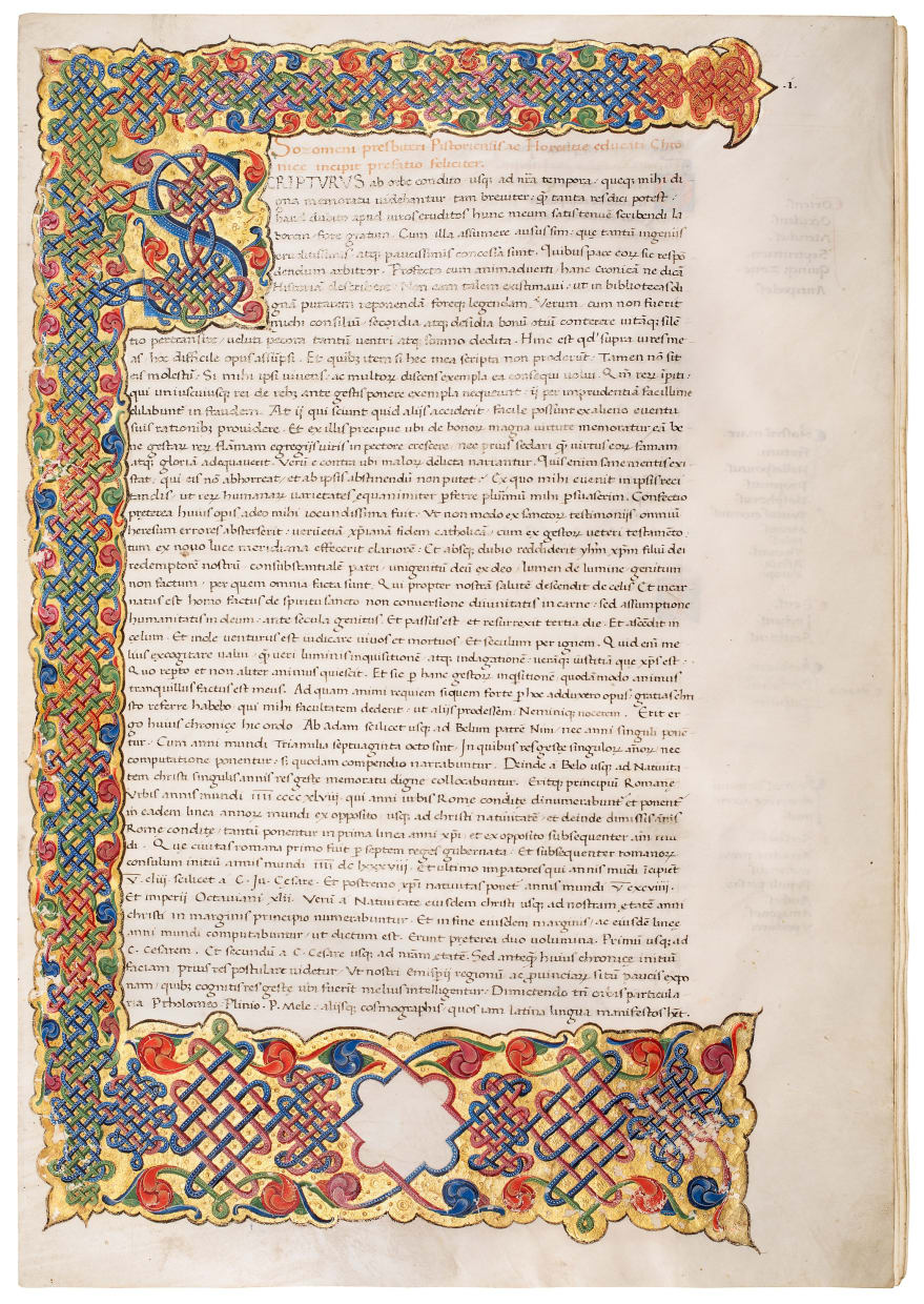 Chronica, ab origine mundi ad annum 1292