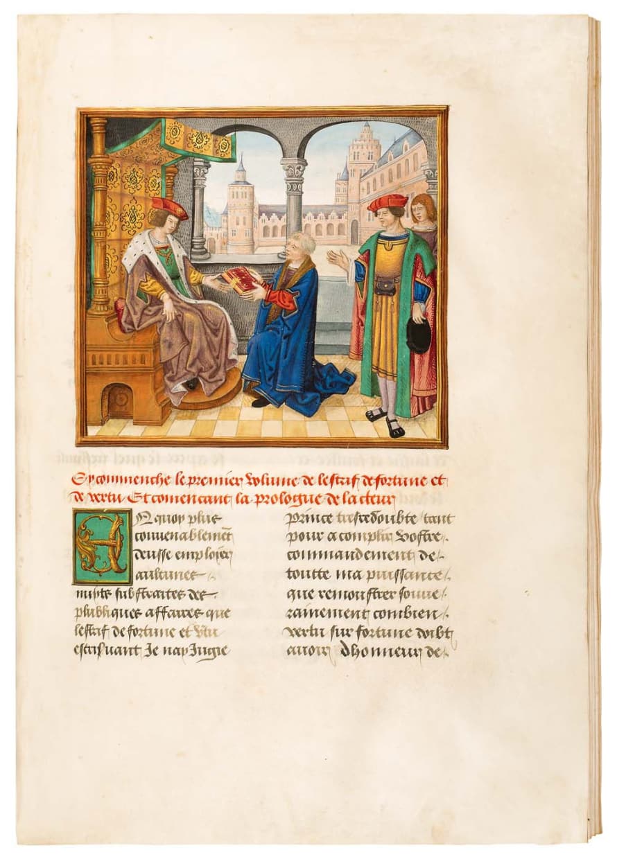 Livre de L’estrif de Fortune et de Vertu