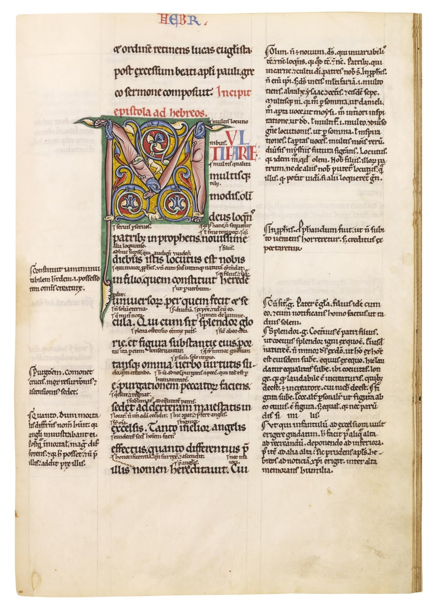Epistles of St. Paul, glossed, in Latin