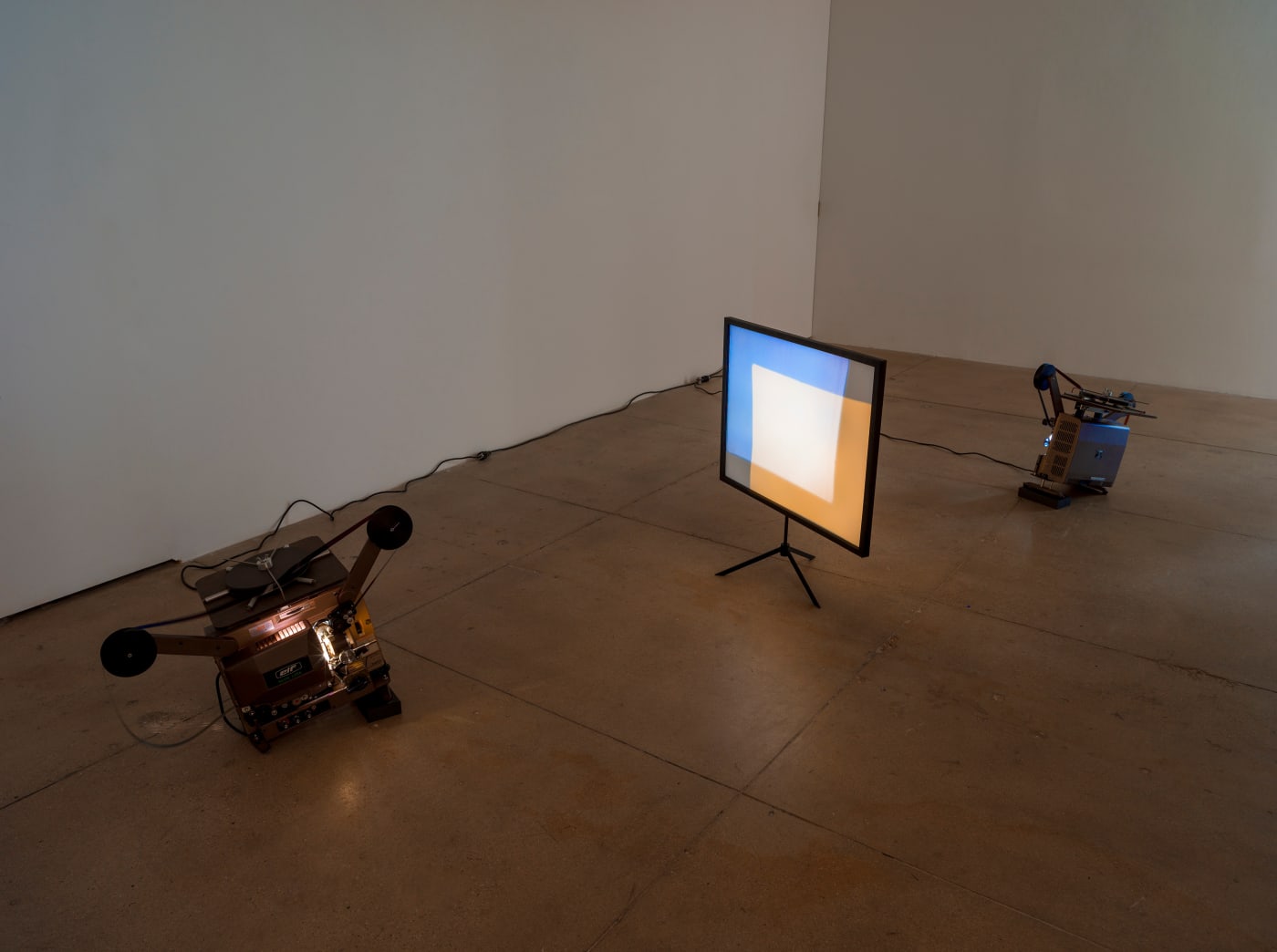 Rosa Barba’s Color Studies (2013) is a filmic meditation on color, time, and perception. In it, two 16mm projectors face...