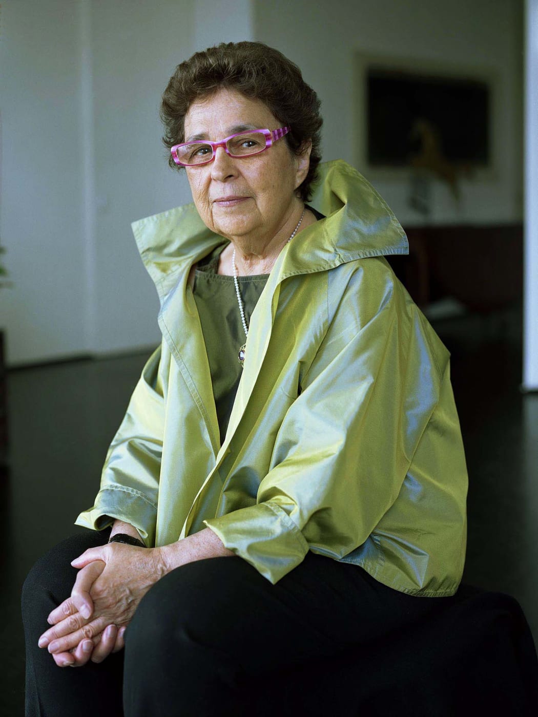 portrait of Marian Goodman by Thomas Struth