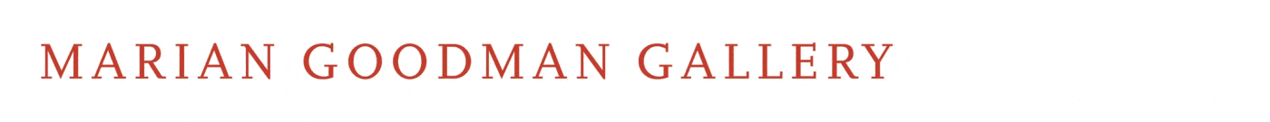 Marian Goodman Gallery Presents gif