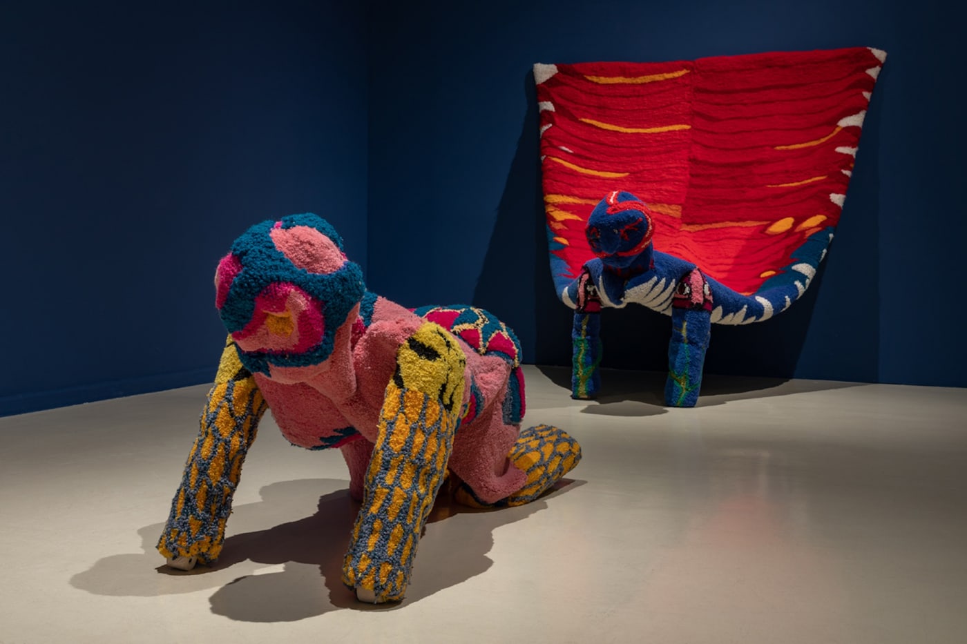 Anna Perach, 'The Moon Prophecy', 2021. Exhibition view. Performance installation at Herzliya Museum of Contemporary Art. Courtesy the artist