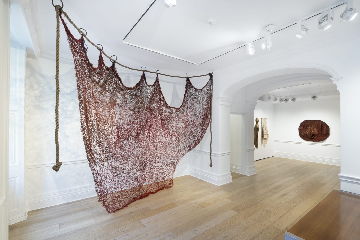 Installation image, Antigone: Women in Fibre Art, Richard Saltoun Gallery London 2023