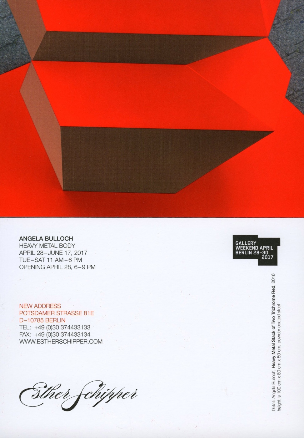 Heavy Metal Body Ab Apr Jun2017 Exhibition Flyer Front Back