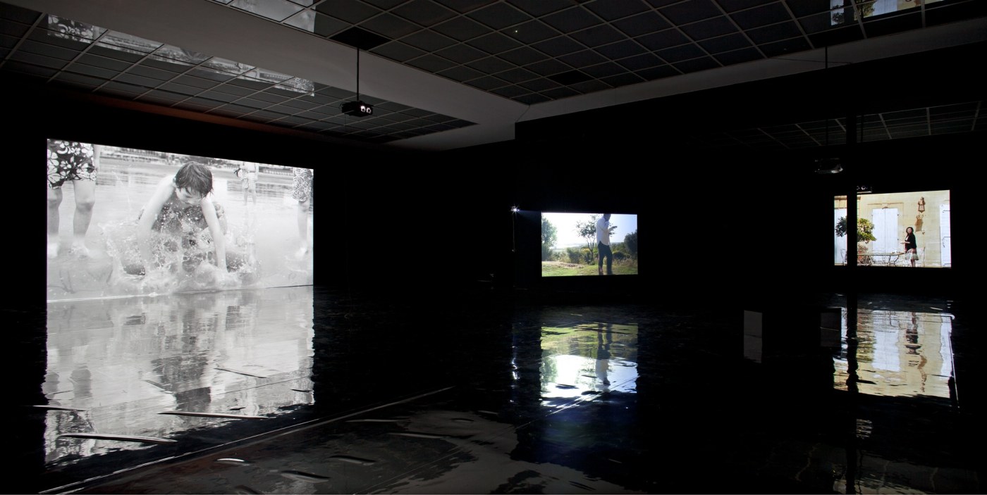 The Quiet Shore Bordeaux Piece Long Goodbye Installed Secession Vienna 2012 Wolfgang Thaler