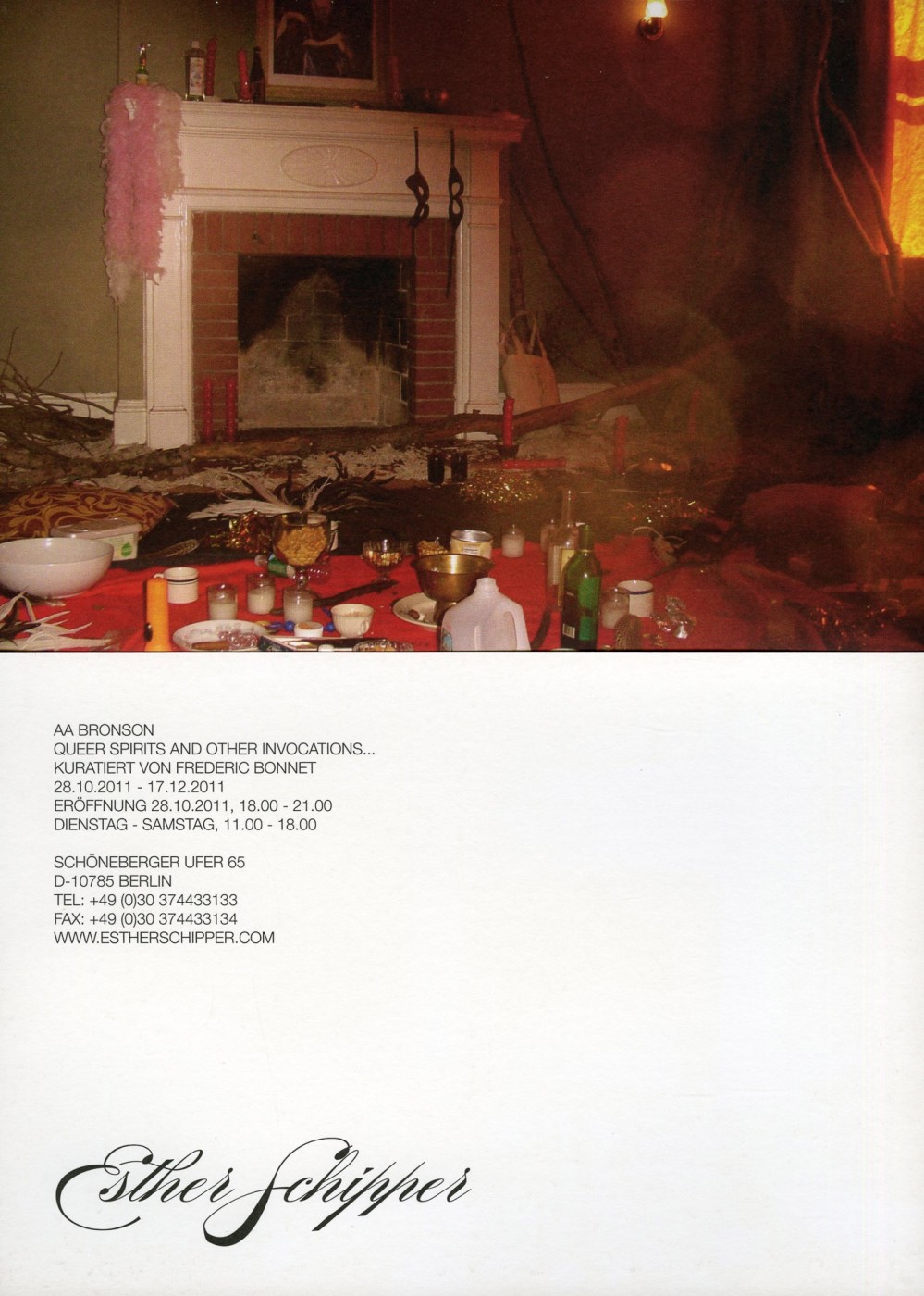 Queer Spirits And Other Invocations Oct Dec2011 Exhibition Flyer Front Back