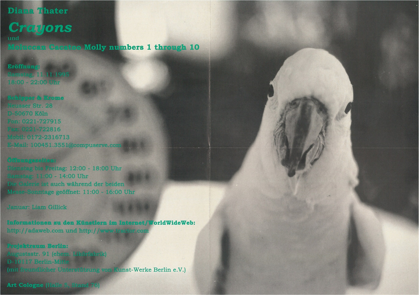 Original Exhibition Invitation