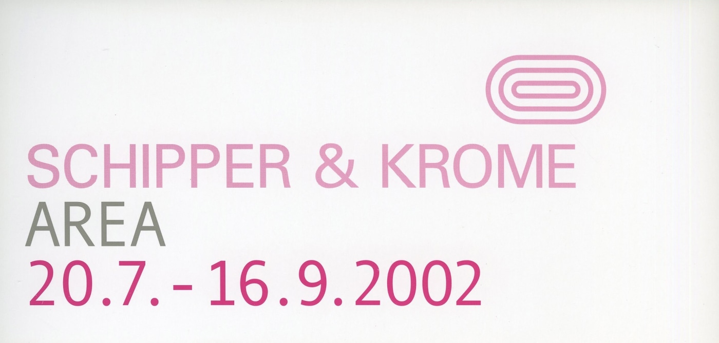 Area Jul Sep 2002 Exhibition Flyer Front Back