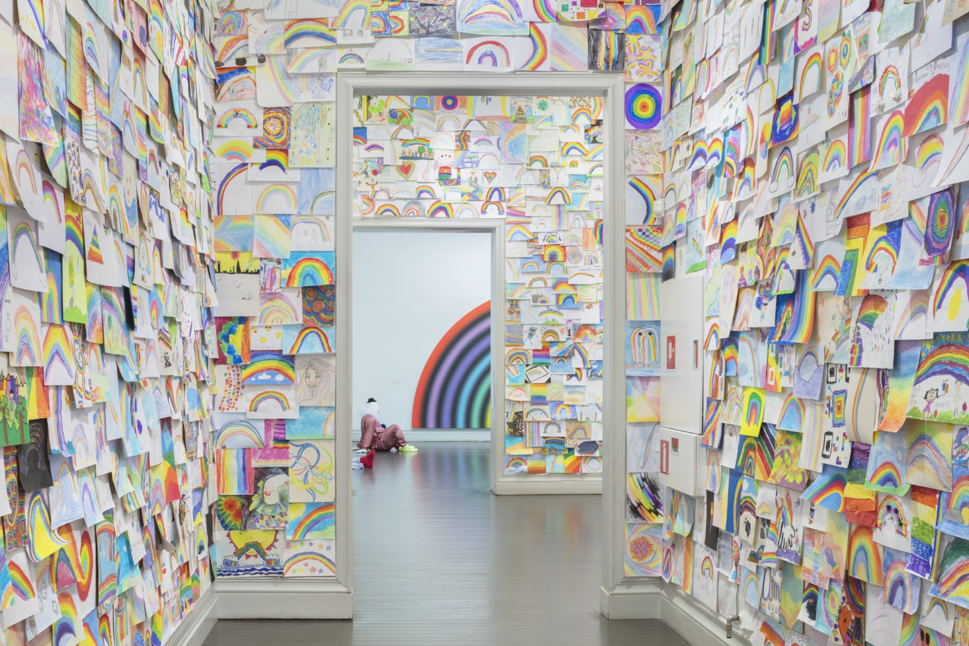 Ugo Rondinone View From The Exhibition Everyone Gets Lighter 2019 Kunsthalle Helsinki Image Angel Gil X