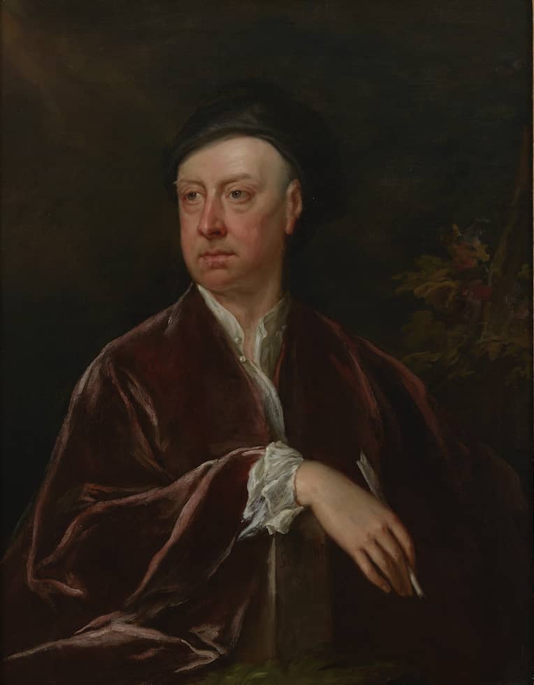 self portrait by jonathan richardson painted in 1730s