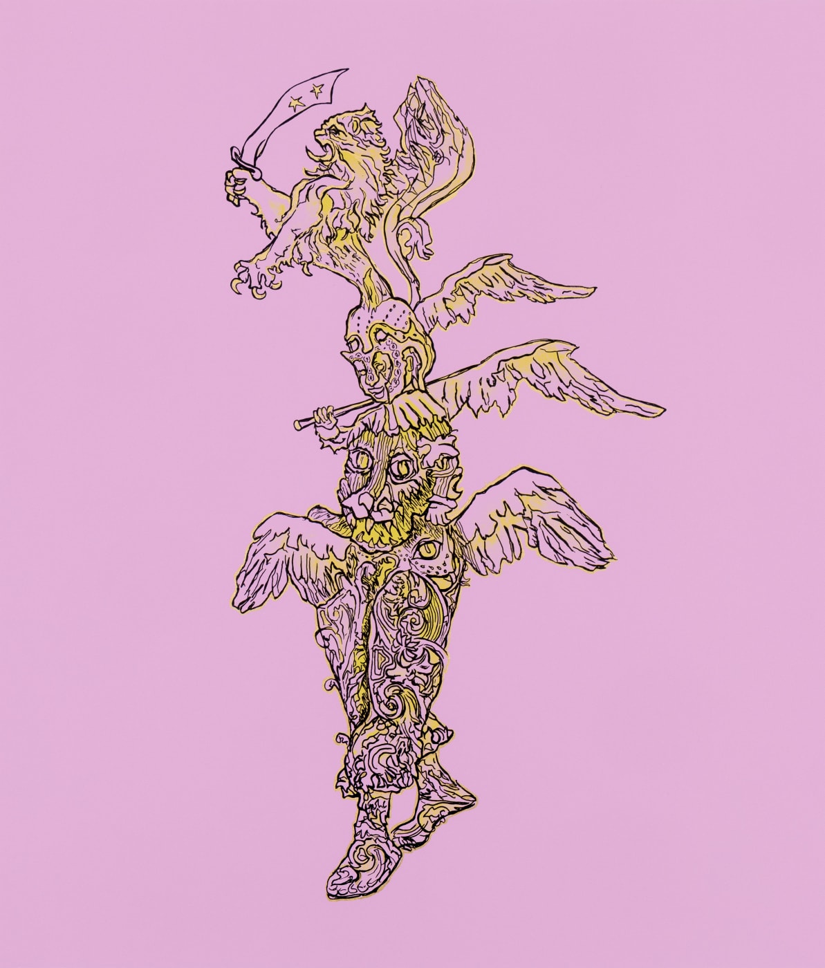 Hew Locke, Kings & Queens 6, 2025