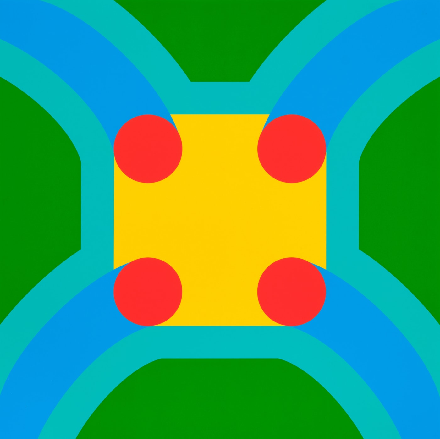 Yinka Ilori, Moments of Reflection, 2023