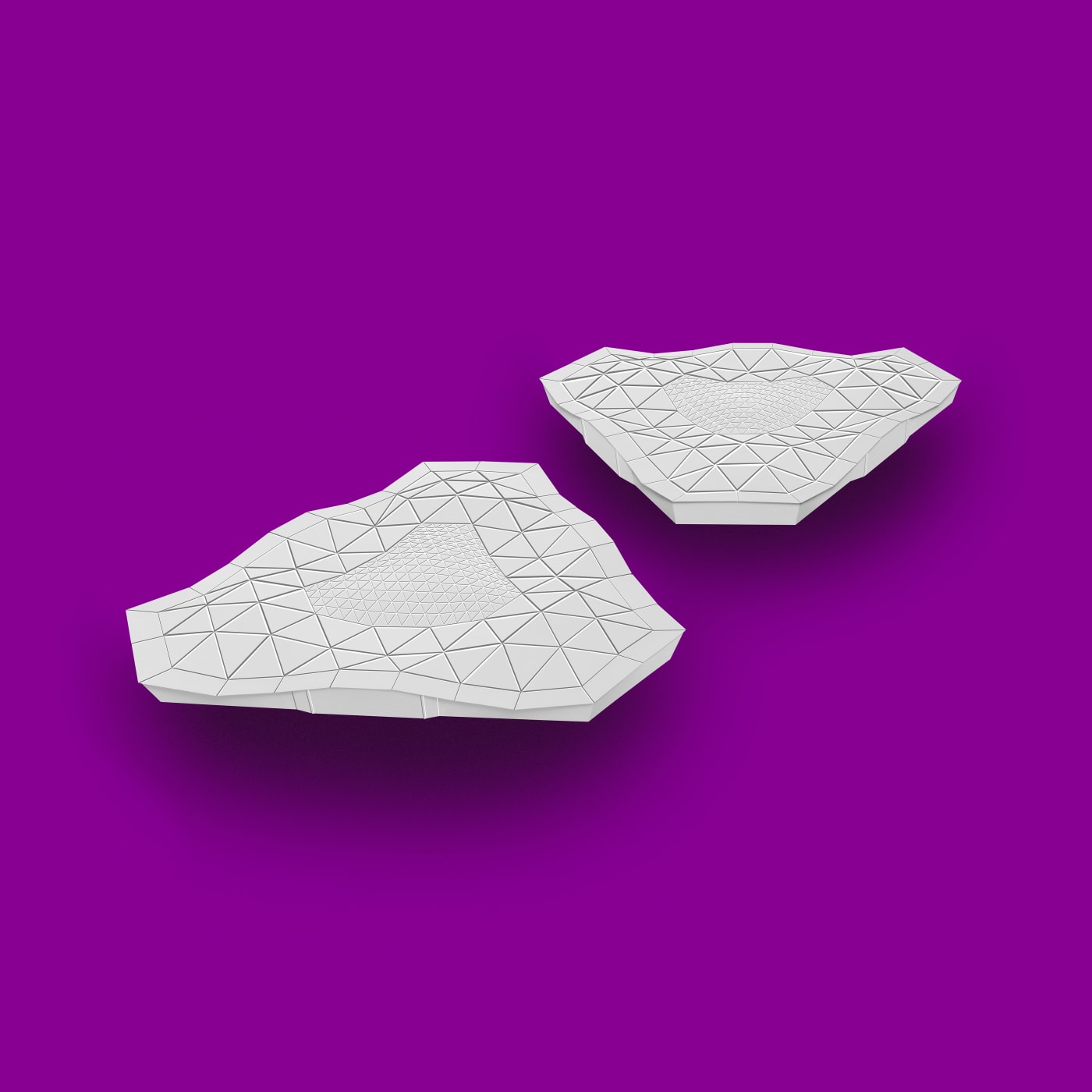 Langlands & Bell, Nvidia (Santa Clara) - Purple, 2016