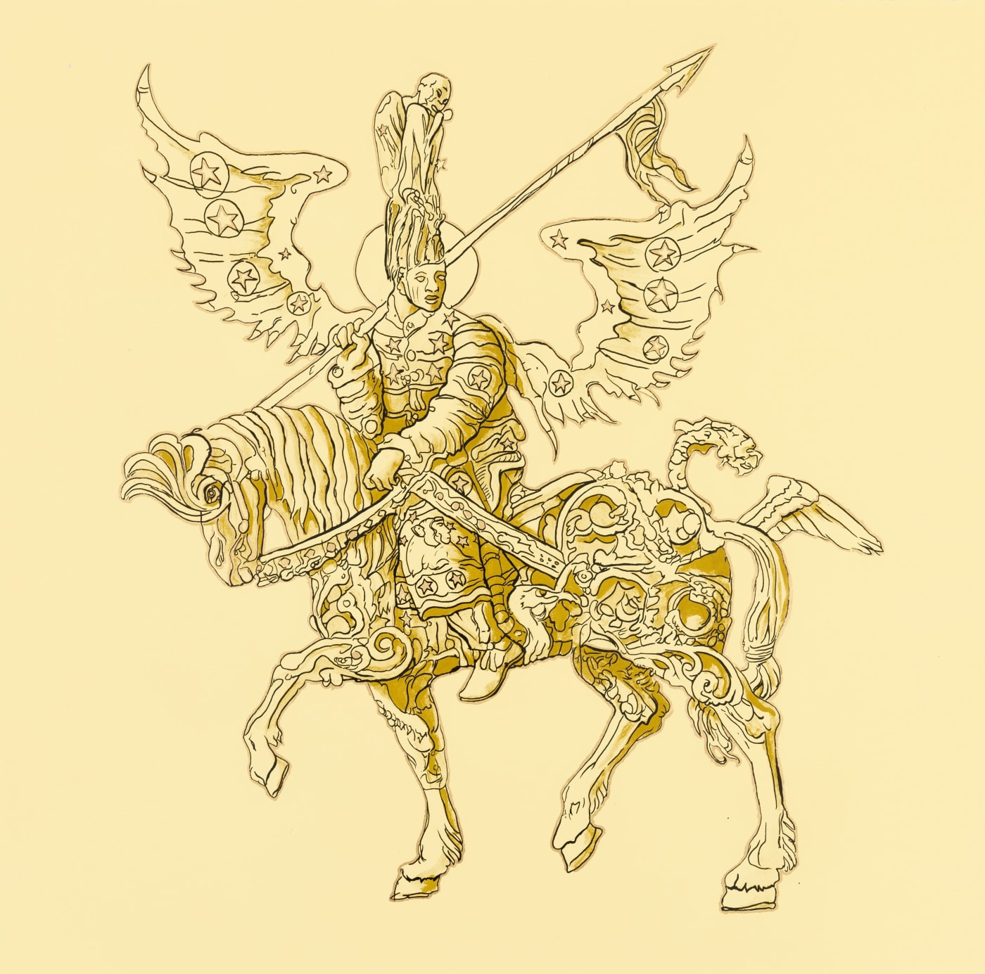 Hew Locke, Kings & Queens 1, 2025