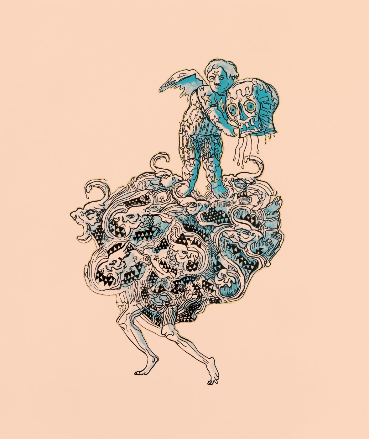 Hew Locke, Kings & Queens 9, 2025