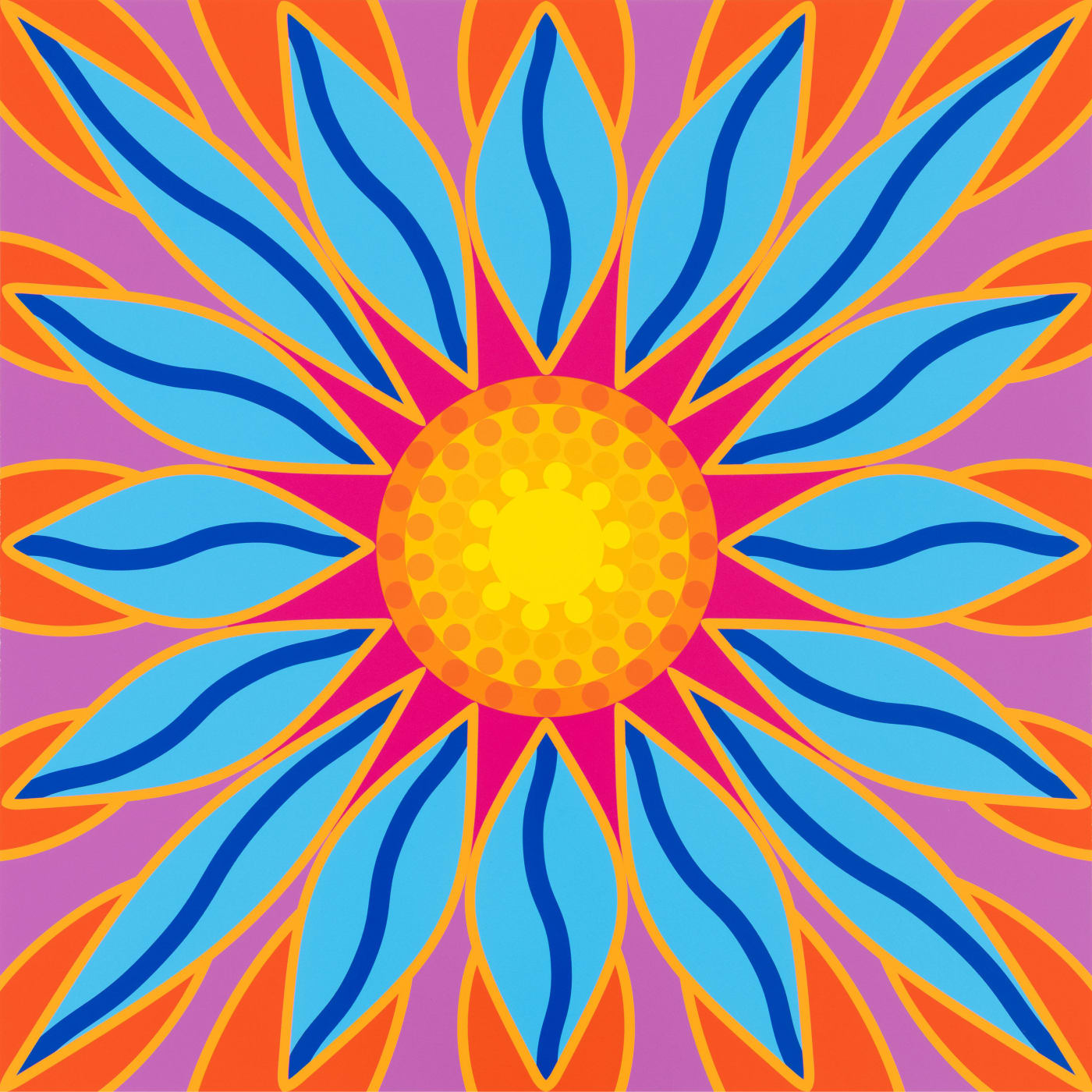 Yinka Ilori, Touched by your kindness, 2024