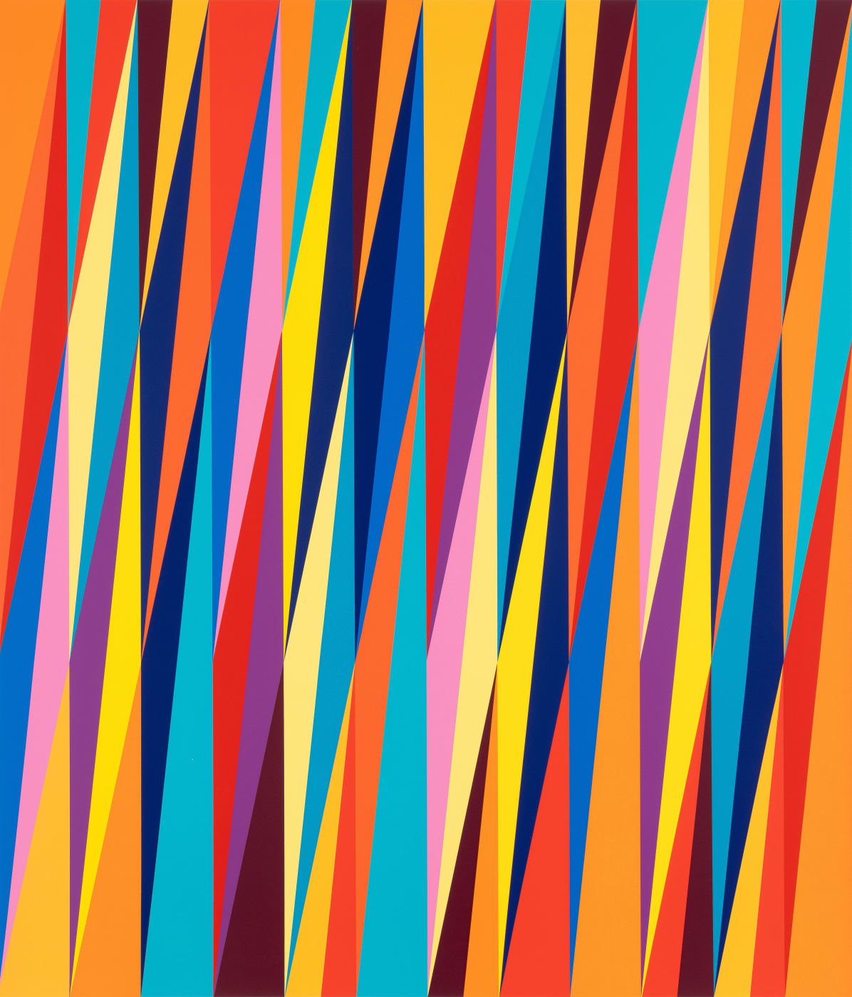 Odili Donald Odita, Firewall (one), 2023